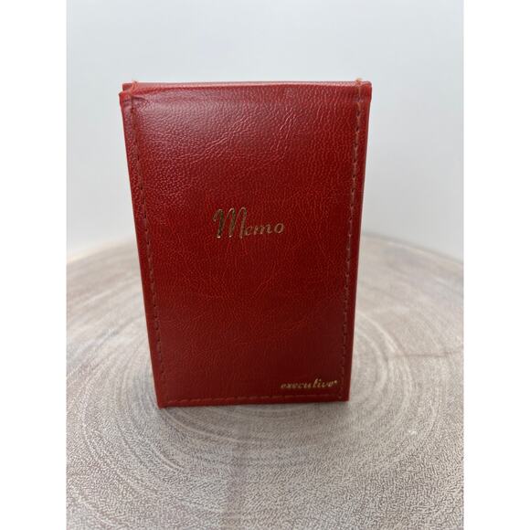 Stuart Hall Executive Memo Holder W/notepad Address Pad  #1600 - 3X4.5" - Picture 1 of 5